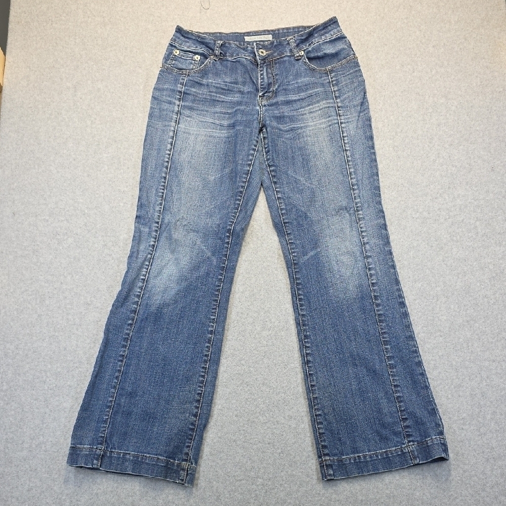 Stetson Women's Flare Jeans in Classic Blue